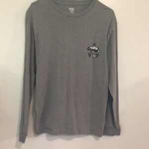 Vans Boys Long sleeved T-Shirt size XL PreLoved Vans Bear Logo emblem prime Cond